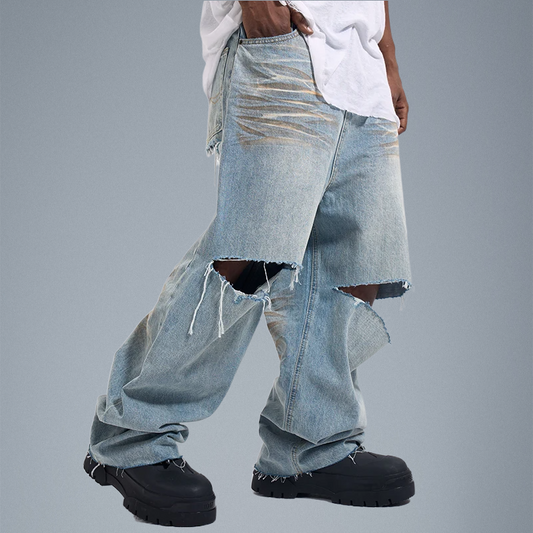 Vintage Hip Hop Elephant Denim