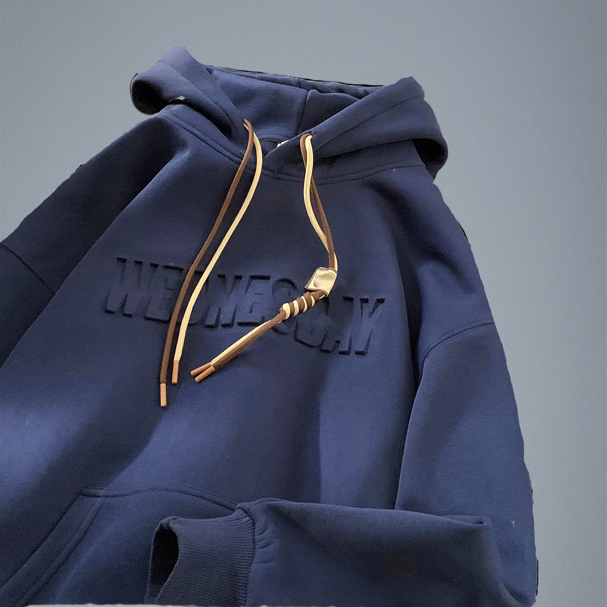 Embossed Clash Comfort Hoodie