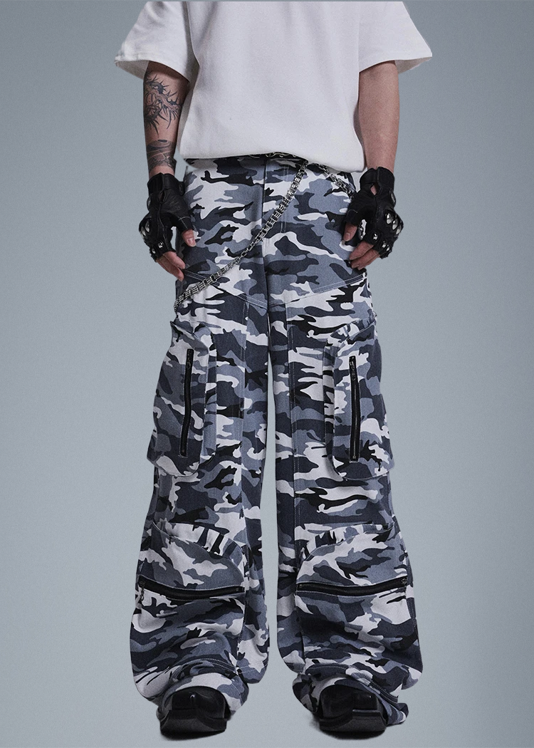 Urban Camouflage Harajuku Cargo Pants