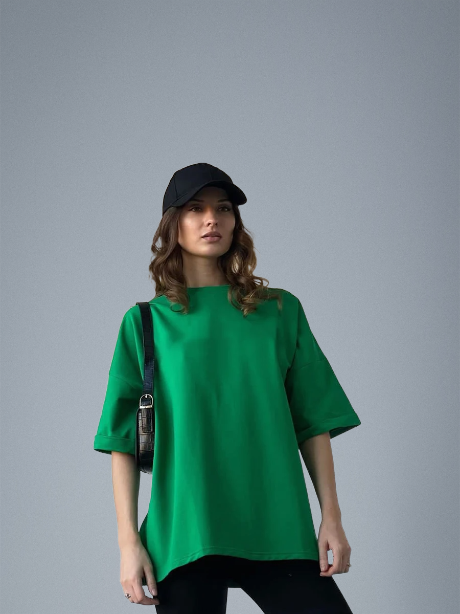 Luxe Cotton Oversized Summer Tee