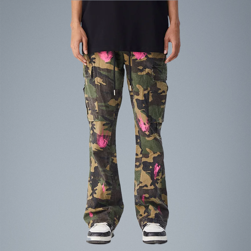 Urban Camouflage Cargo Overalls