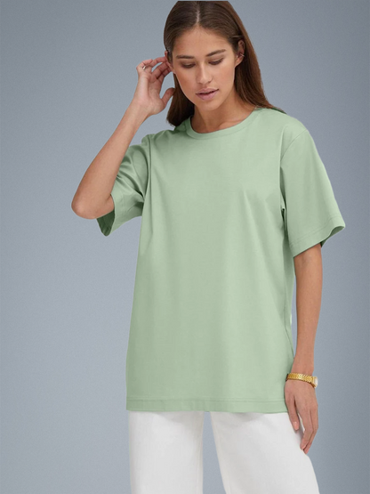 Luxe Cotton Oversized Summer Tee