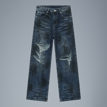 Urban Distressed Baggy Jeans