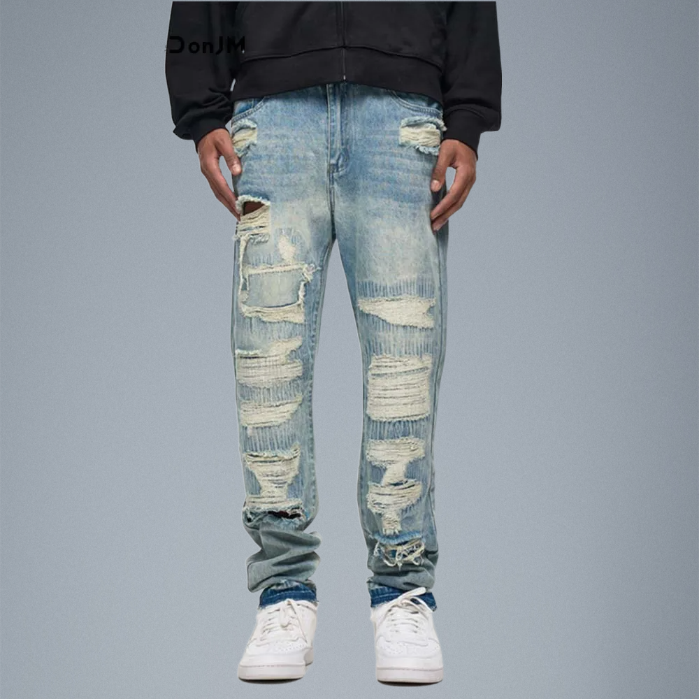 Urban Distress Patchwork Jeans