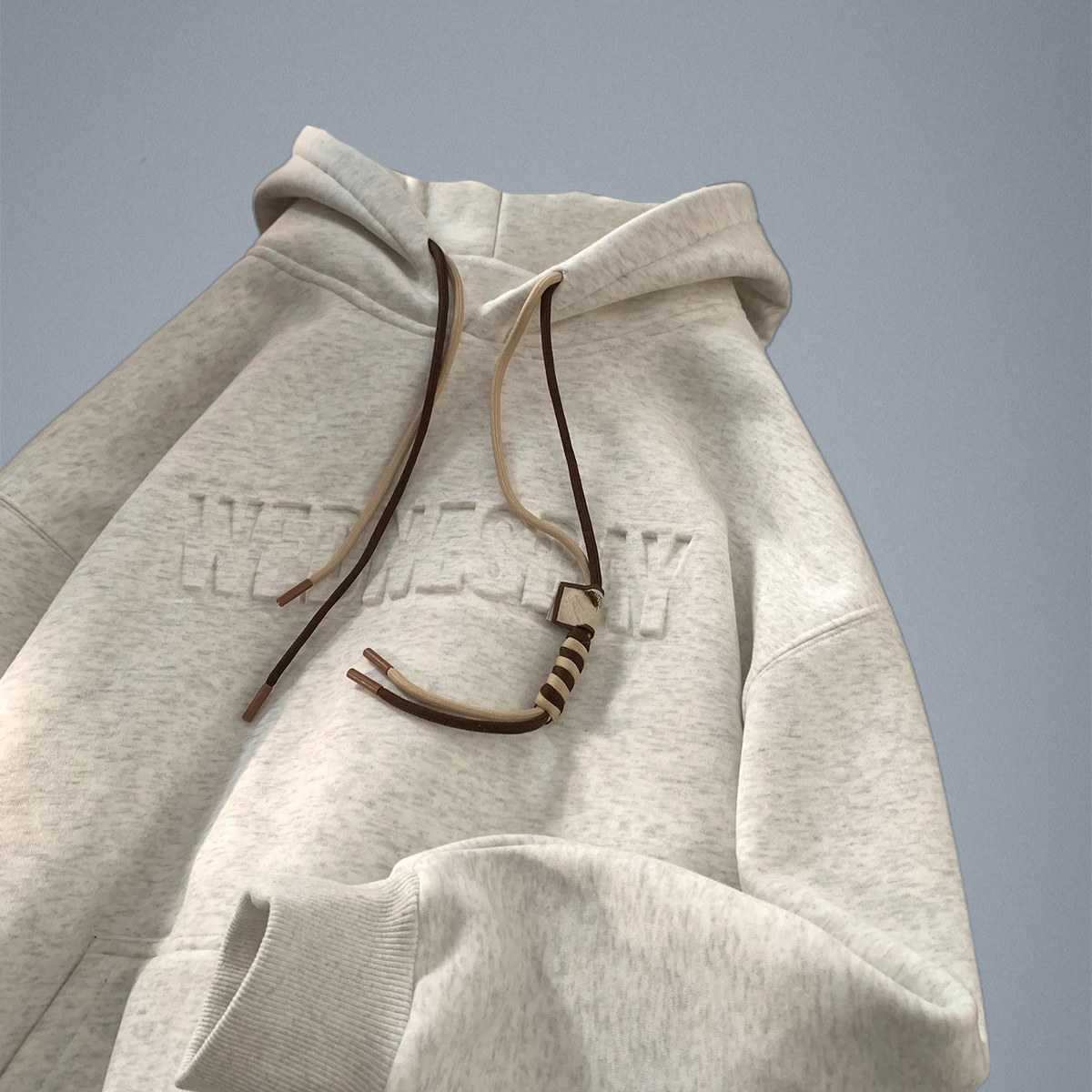 Embossed Clash Comfort Hoodie